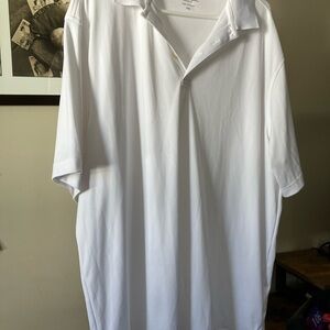 Walter Hagen White Polo Shirt Relaxed Fit XXL
